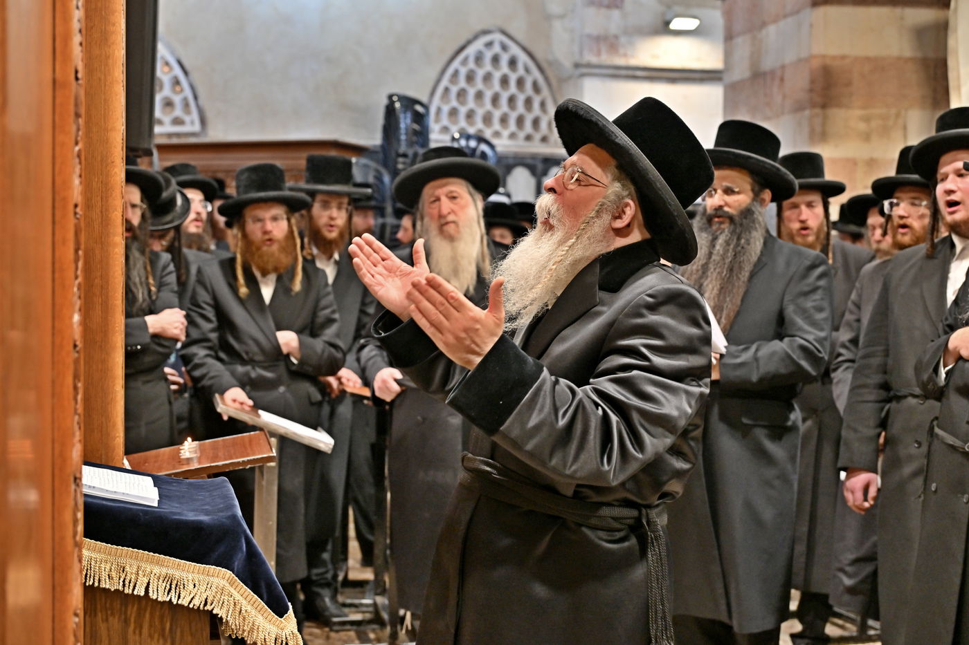 האדמו"ר מנדבורנה ירושלים בחברון