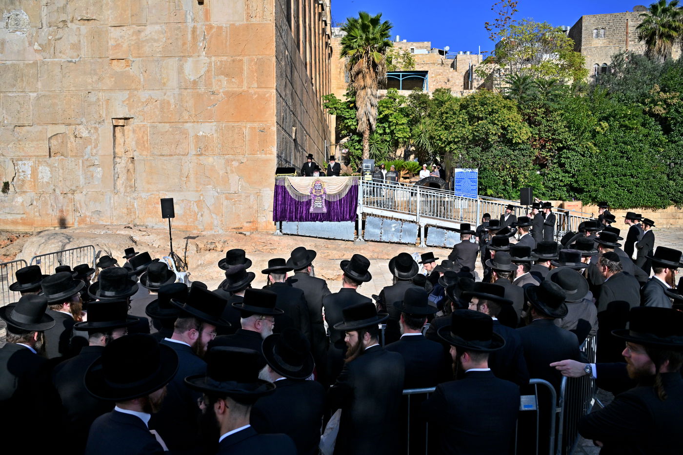 האדמו"ר מנדבורנה ירושלים בחברון