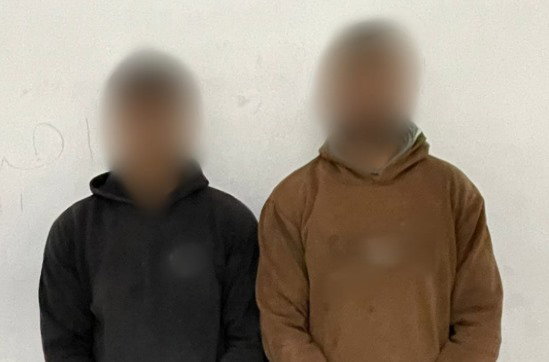בתוך רכב בעיר החרדית: השוטרים הערניים תפסו שני פלסטינים שב"חים