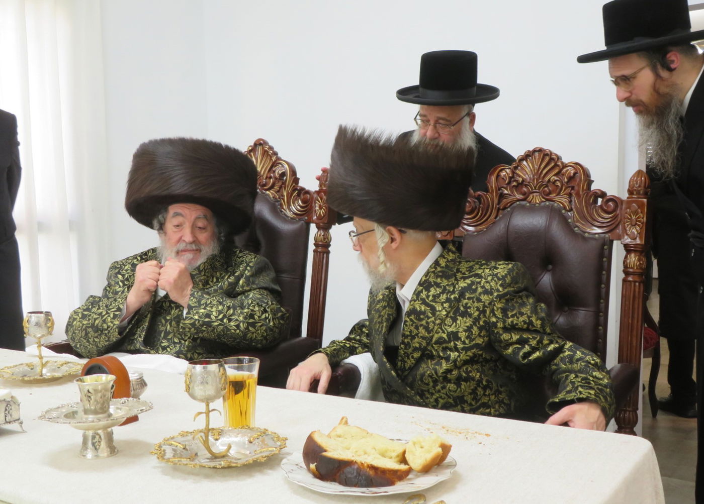 שמחת הברית לנין האדמו"רים מויז'ניץ וסערט ויז'ניץ