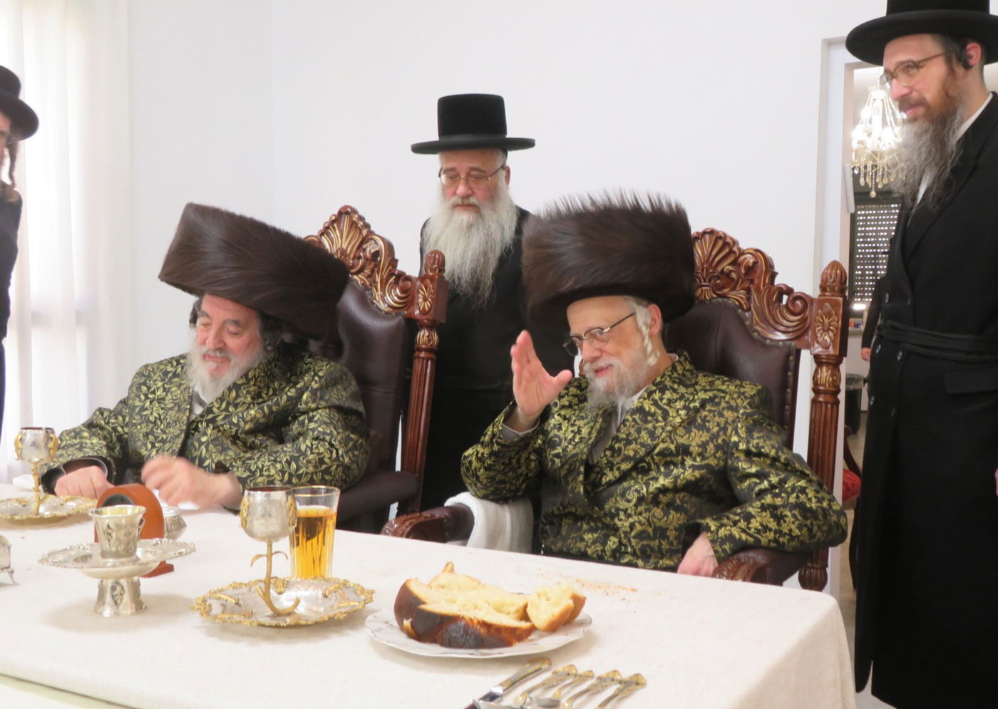 שמחת הברית לנין האדמו"רים מויז'ניץ וסערט ויז'ניץ