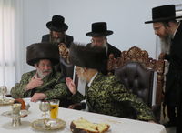 שמחת הברית לנין האדמו"רים מויז'ניץ וסערט ויז'ניץ