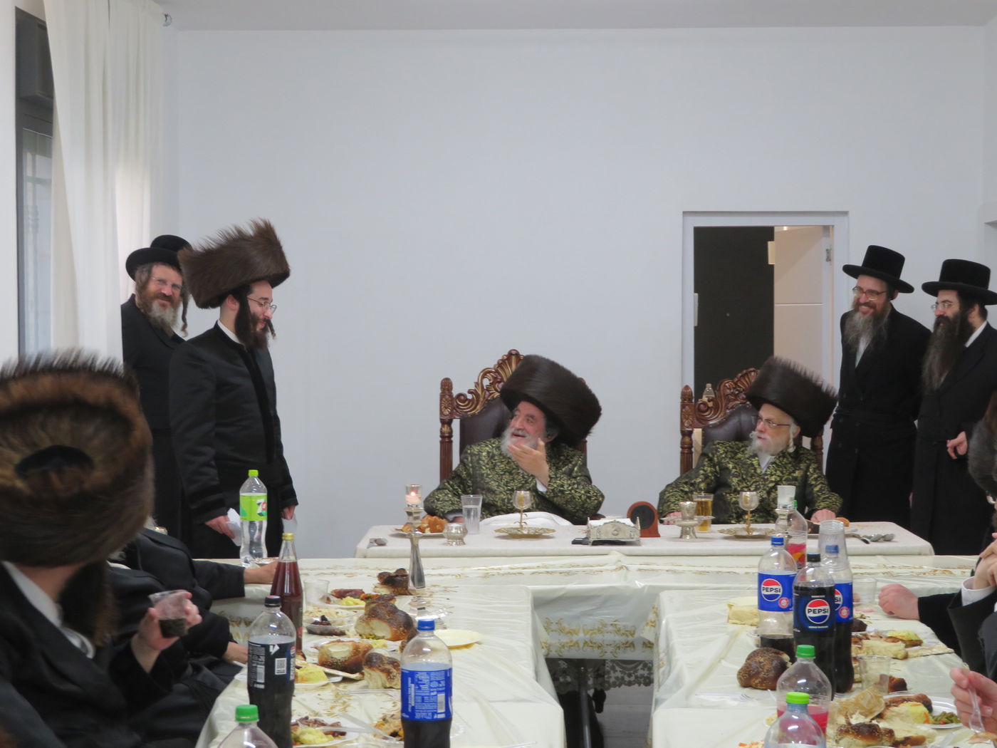 שמחת הברית לנין האדמו"רים מויז'ניץ וסערט ויז'ניץ