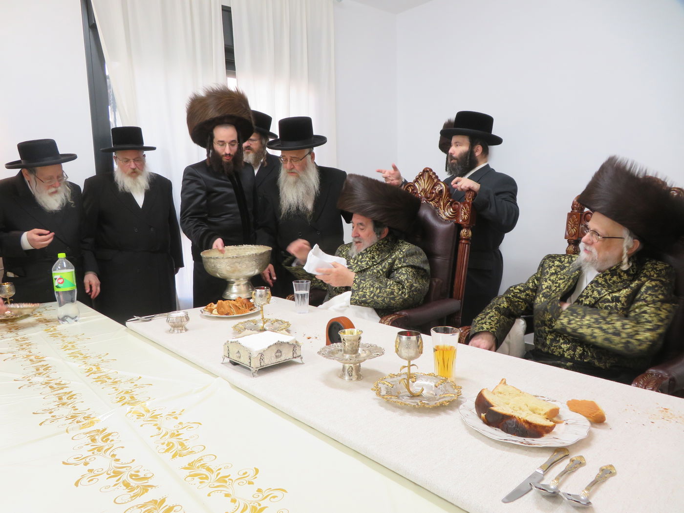 שמחת הברית לנין האדמו"רים מויז'ניץ וסערט ויז'ניץ