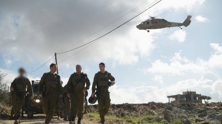 הסיור של הרמטכ"ל ביהודה ושומרון