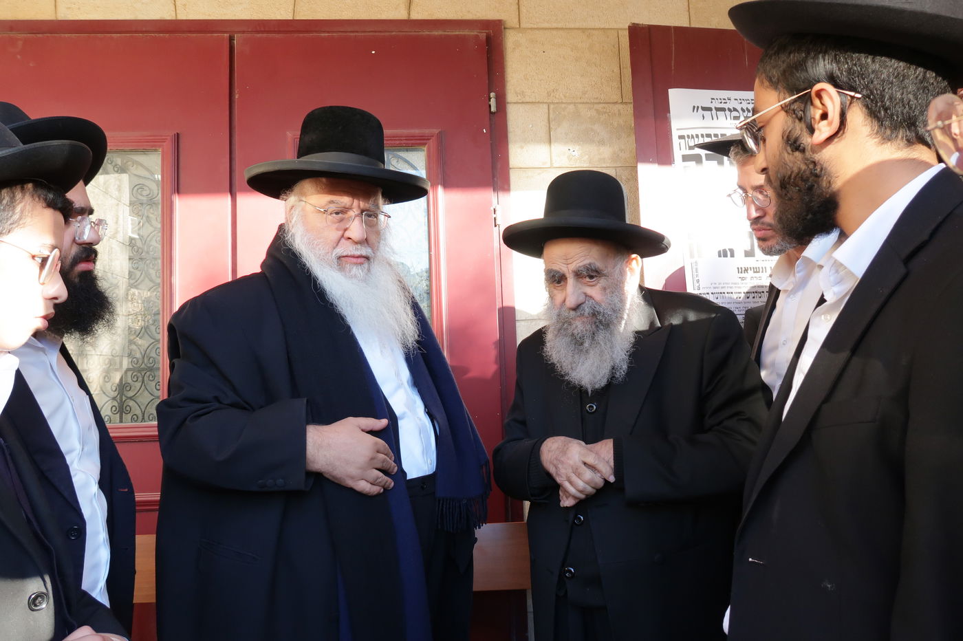 מסע הלווית הגה"צ רבי משה חיים אריה זצ"ל