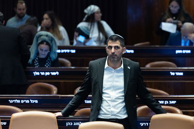 שר התקשורת קרעי במליאת הכנסת