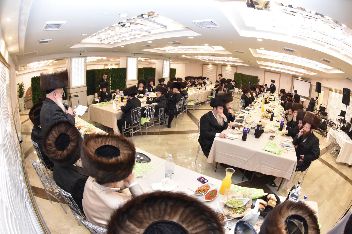 סעודת הילולא ודינר ב'פנים מאירות' - להורות נתן