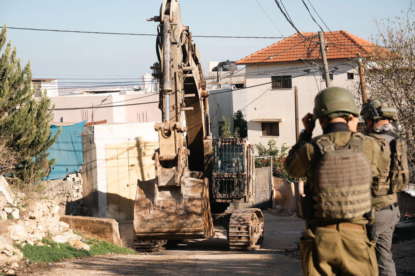 הריסת בית המחבל בחטיבת מנשה
