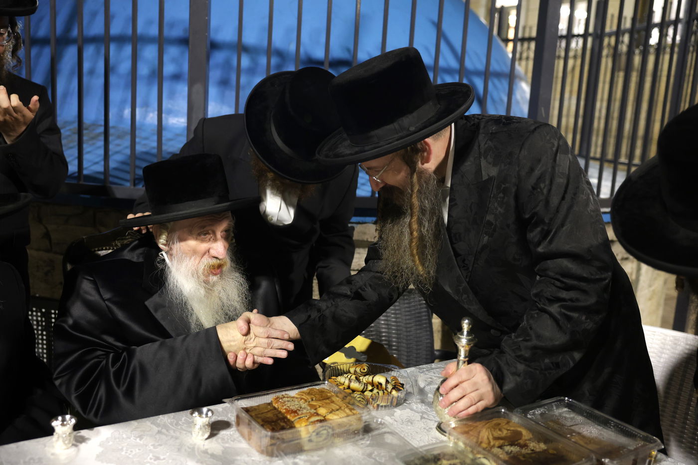 שמחת החלאקה לנין האדמו"ר מטשארנאביל במירון