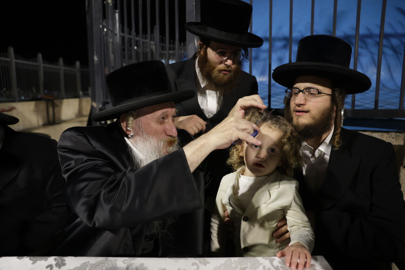 שמחת החלאקה לנין האדמו"ר מטשארנאביל במירון