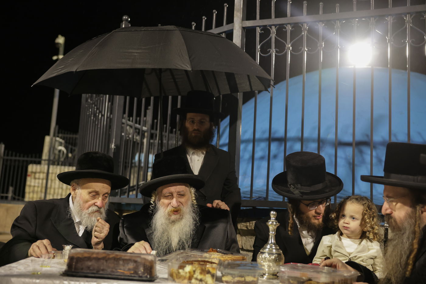 שמחת החלאקה לנין האדמו"ר מטשארנאביל במירון