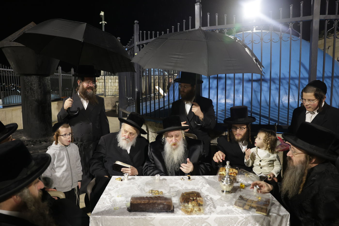 שמחת החלאקה לנין האדמו"ר מטשארנאביל במירון