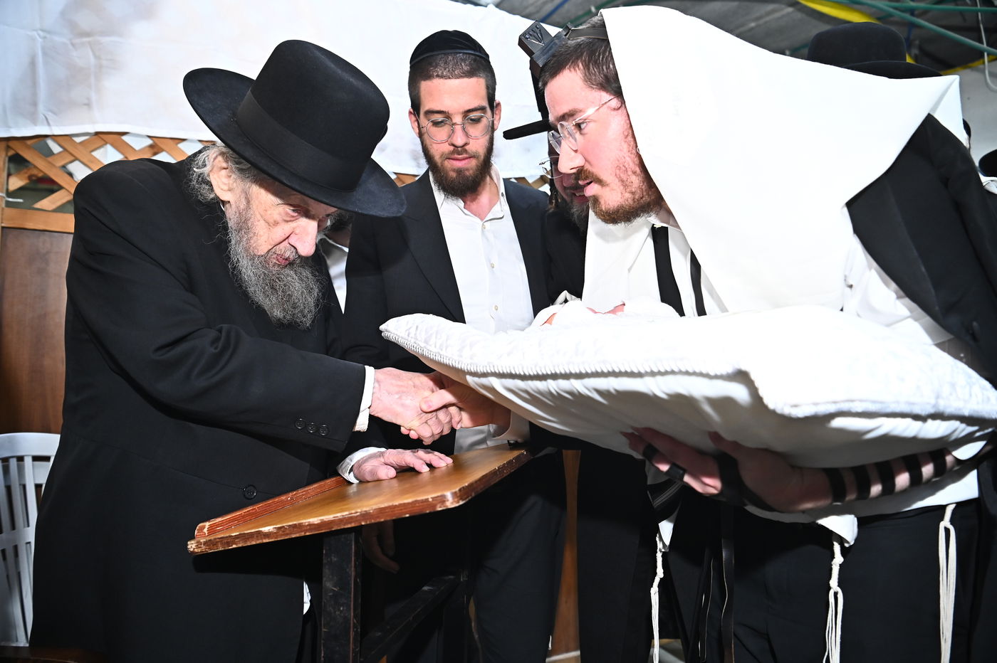 ברית לנכד הגרש"צ רוזנבלט 