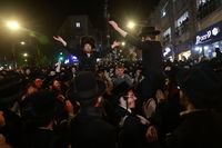 קבלת הפנים לאברך האסיר ר' אלעזר צדוק קויפמן