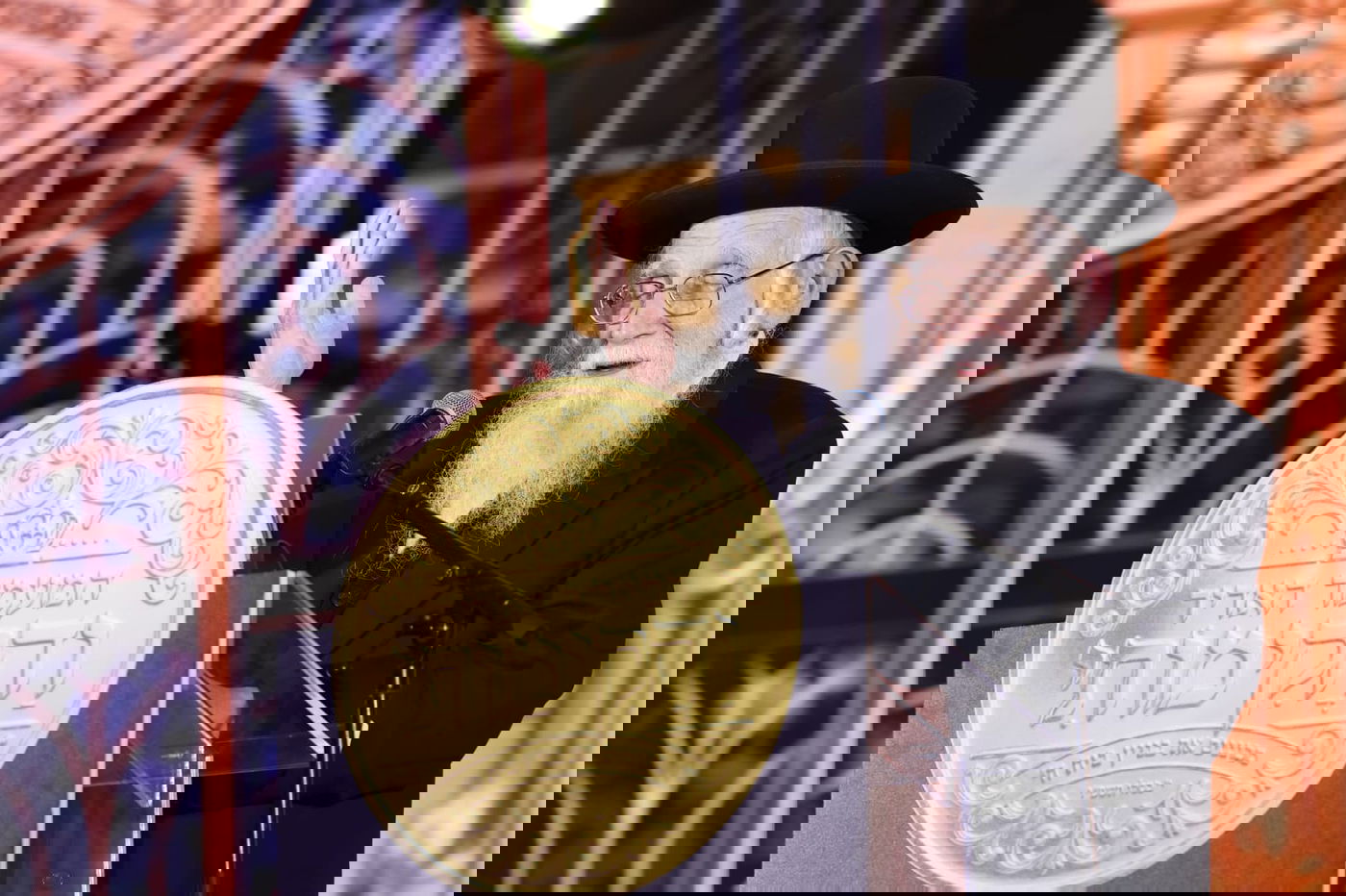 המעמד להקמת המבנה החדש