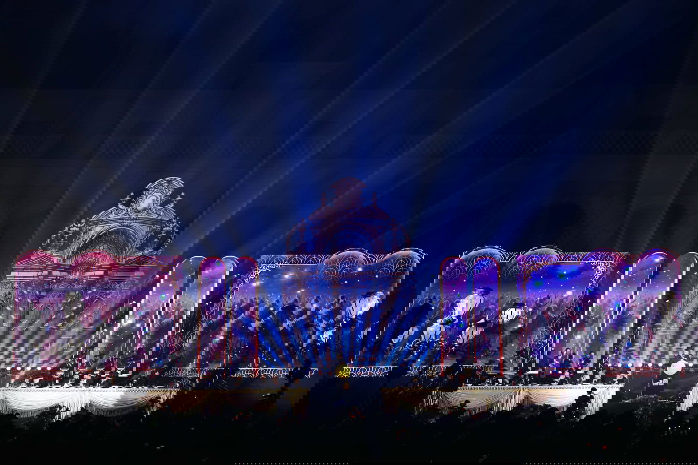 המעמד להקמת המבנה החדש