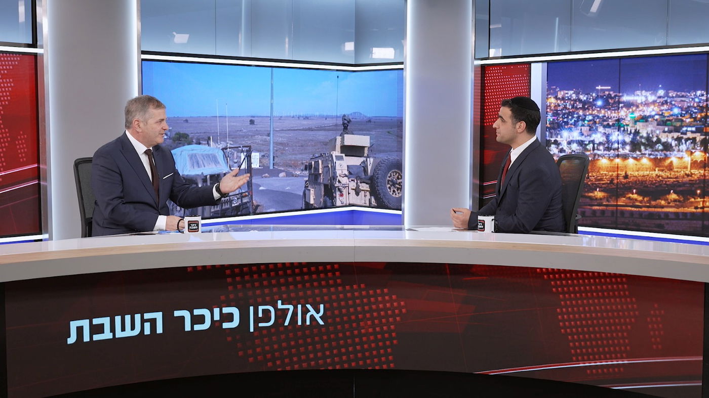 שר החינוך יואב קיש בריאיון לישי כהן באולפן 'כיכר'