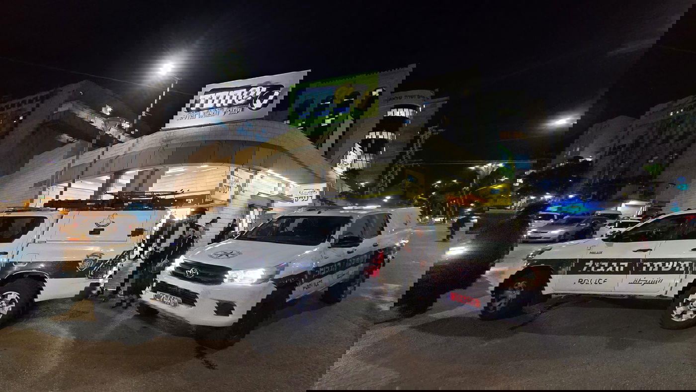 כוחות המשטרה סמוך למרכז החסידות אמש בבני ברק