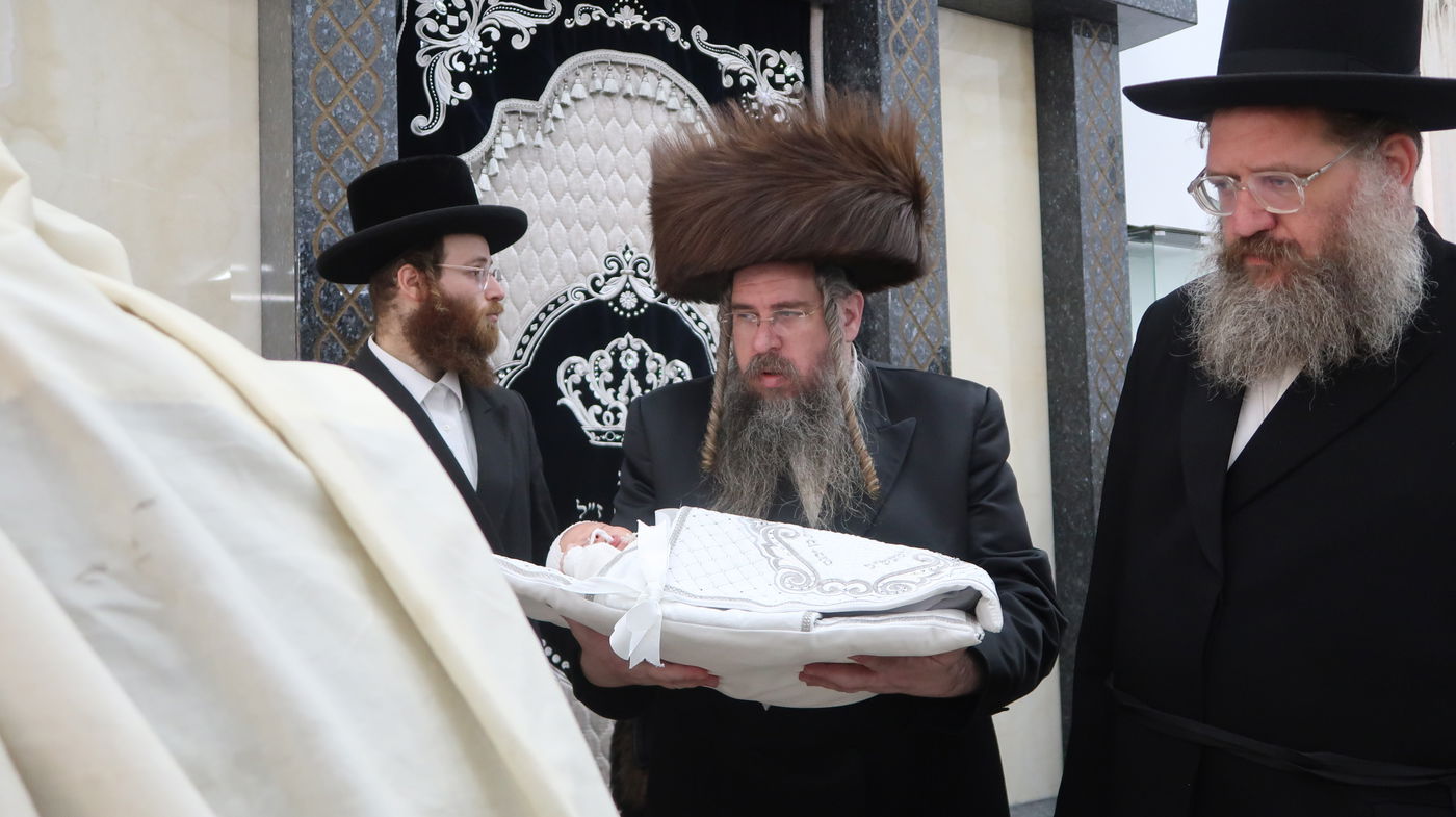 הרה"צ יחיאל טווערסקי בברית