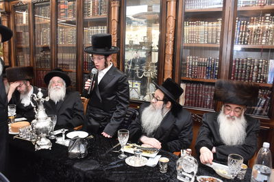 שמחת בר המצווה בחצרות ויז'ניץ -  נדבורנה