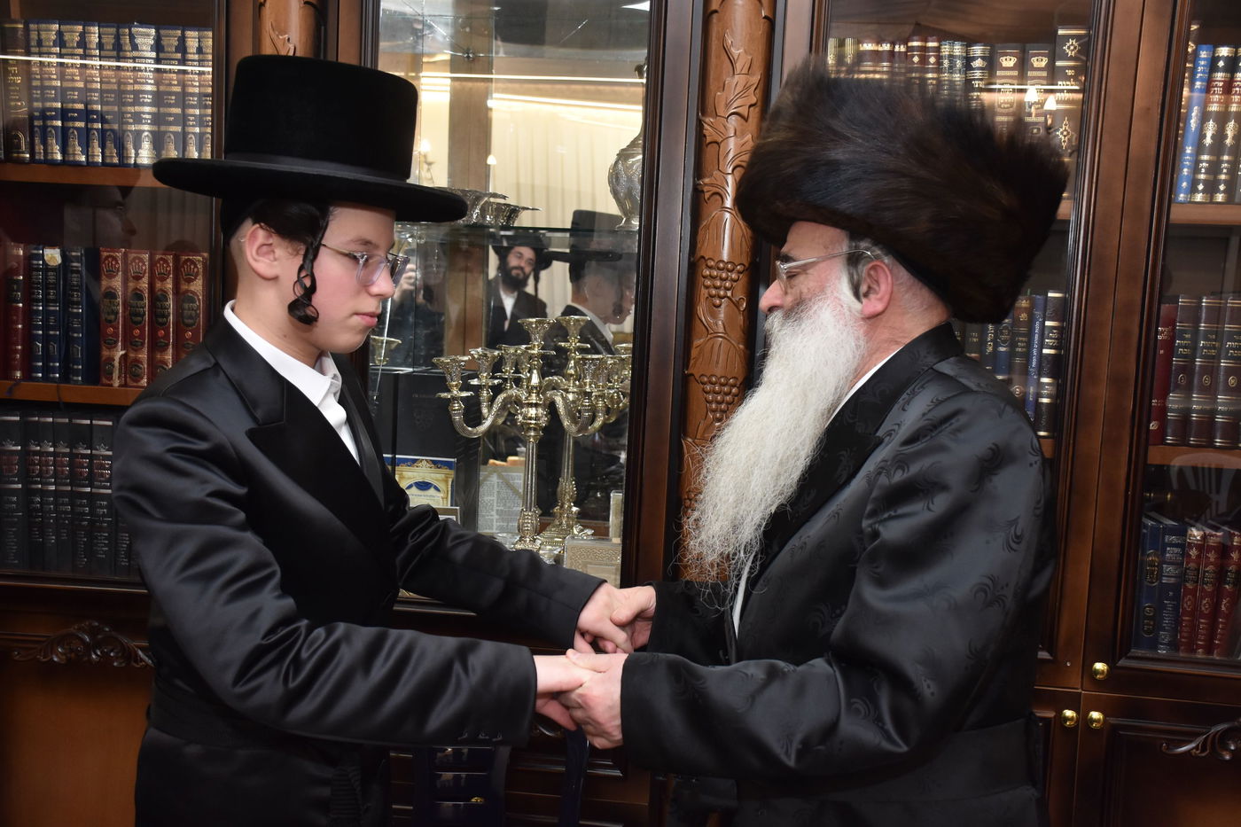 שמחת בר המצווה בחצרות ויז'ניץ -  נדבורנה