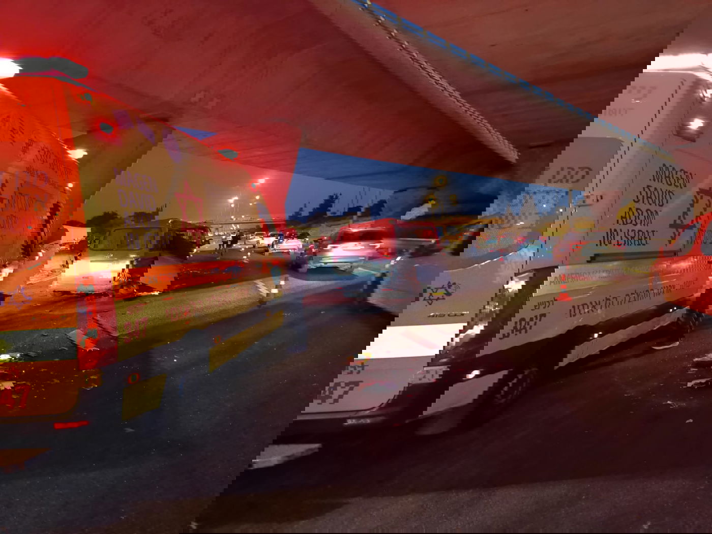 טרגדיה: הרוג ופצועים בתאונה קטלנית מחרידה במחלף הסואן בכביש 6