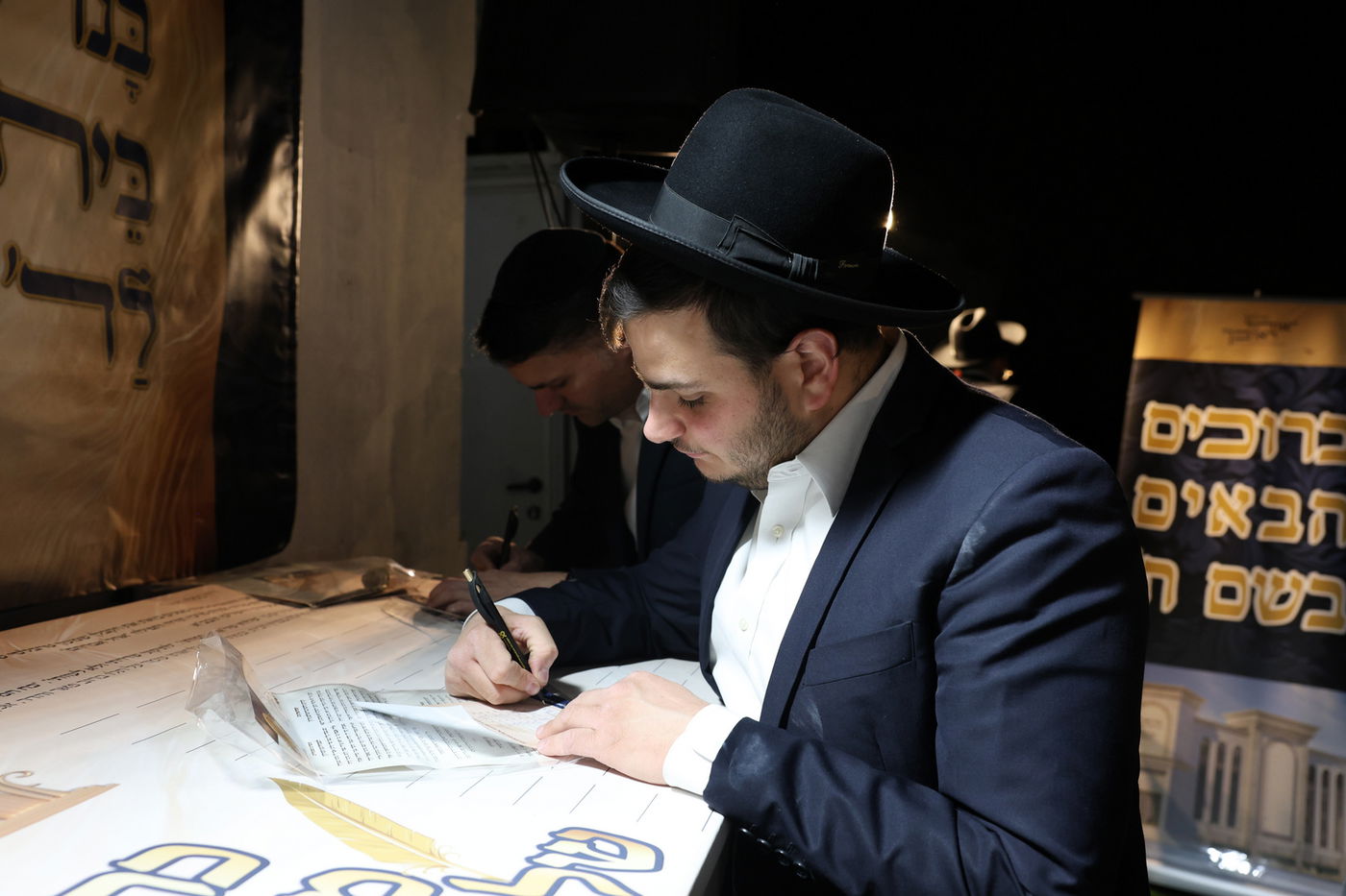 הנחת אבן הפינה למרכז תורה ותפילה 'אהל אברהם'