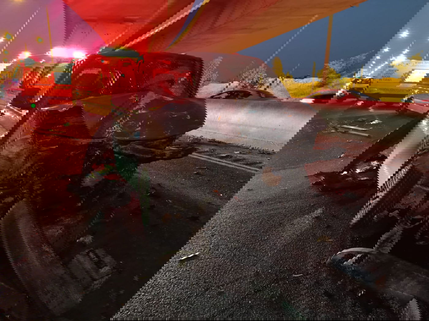 טרגדיה: הרוג ופצועים בתאונה קטלנית מחרידה במחלף הסואן בכביש 6