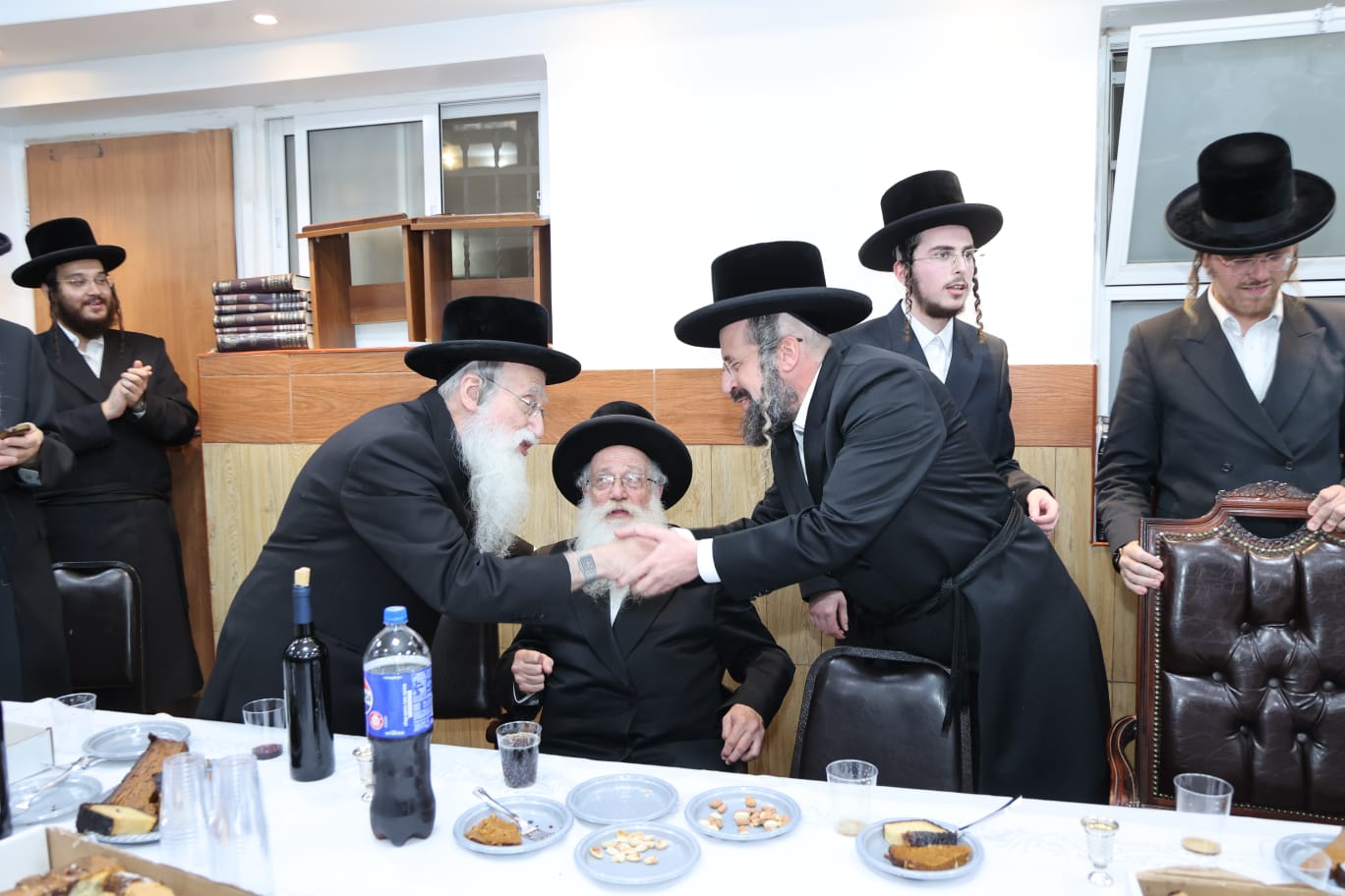 שמחת בית חיי נפש, בנו של הגר"ב ווייס התארס