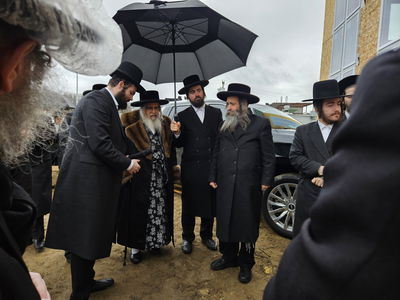 האדמו"ר מסאטמר בביקור בלייקווד