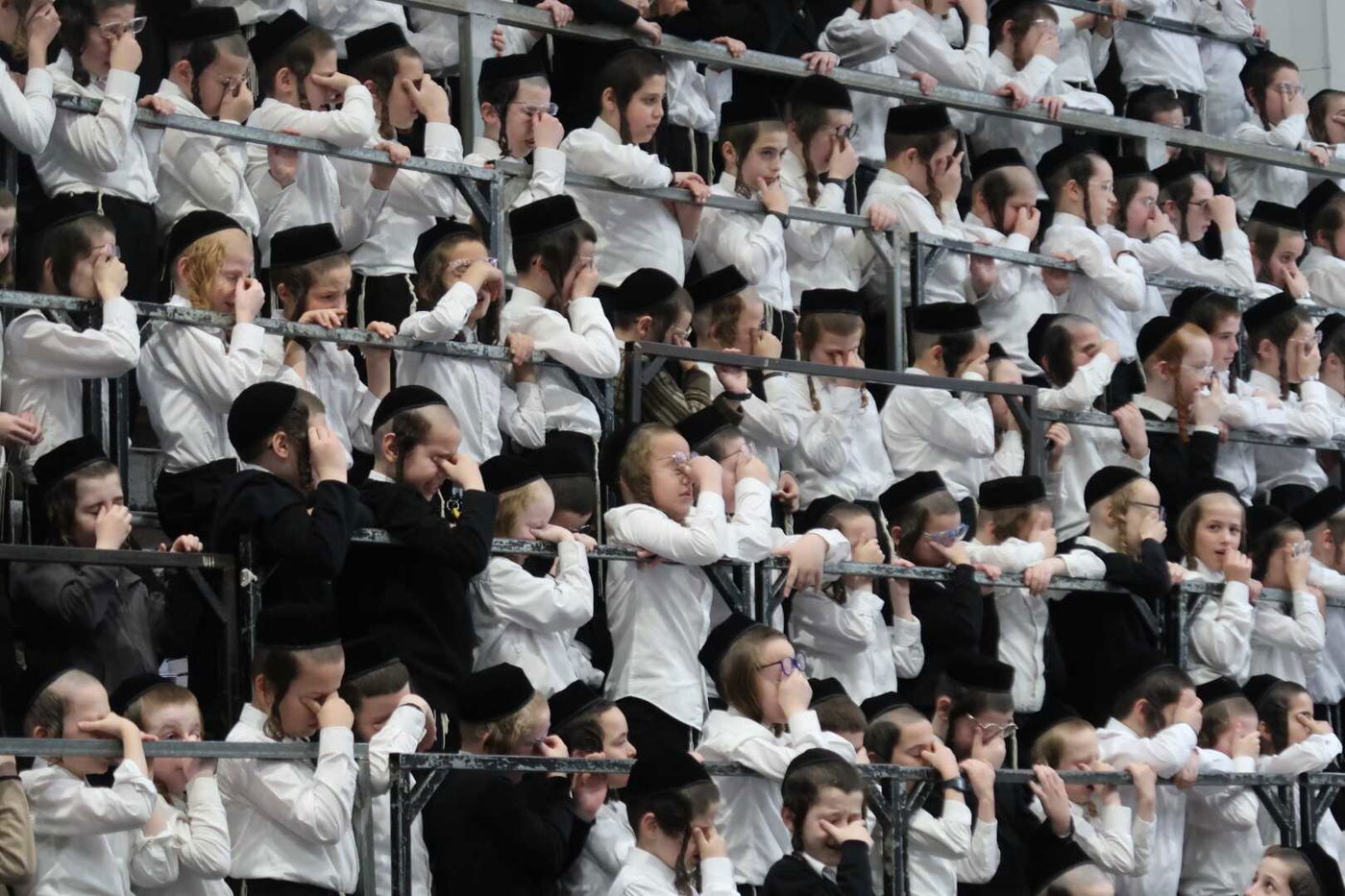 מעמד 'קריאת שמע' לנין האדמו''ר מסערט ויז'ניץ