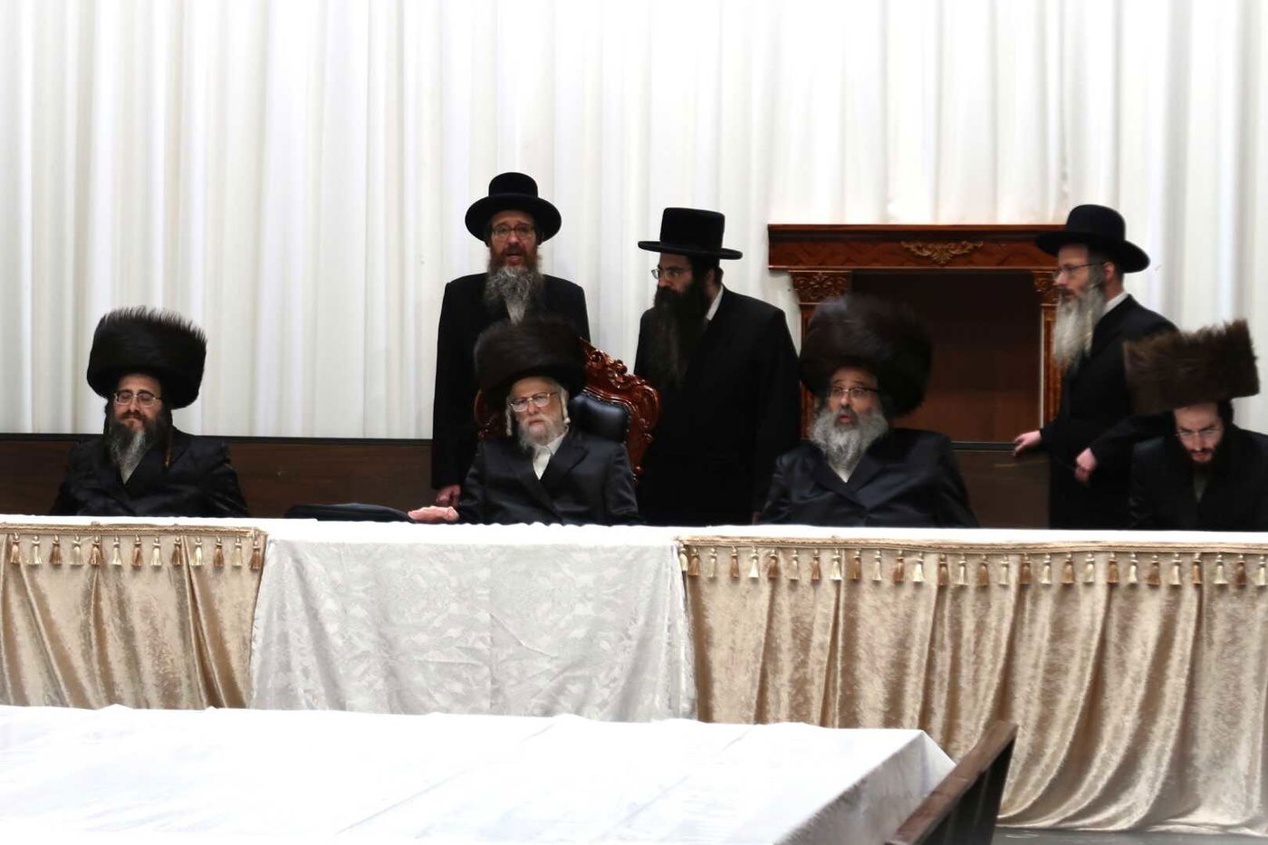 מעמד 'קריאת שמע' לנין האדמו''ר מסערט ויז'ניץ