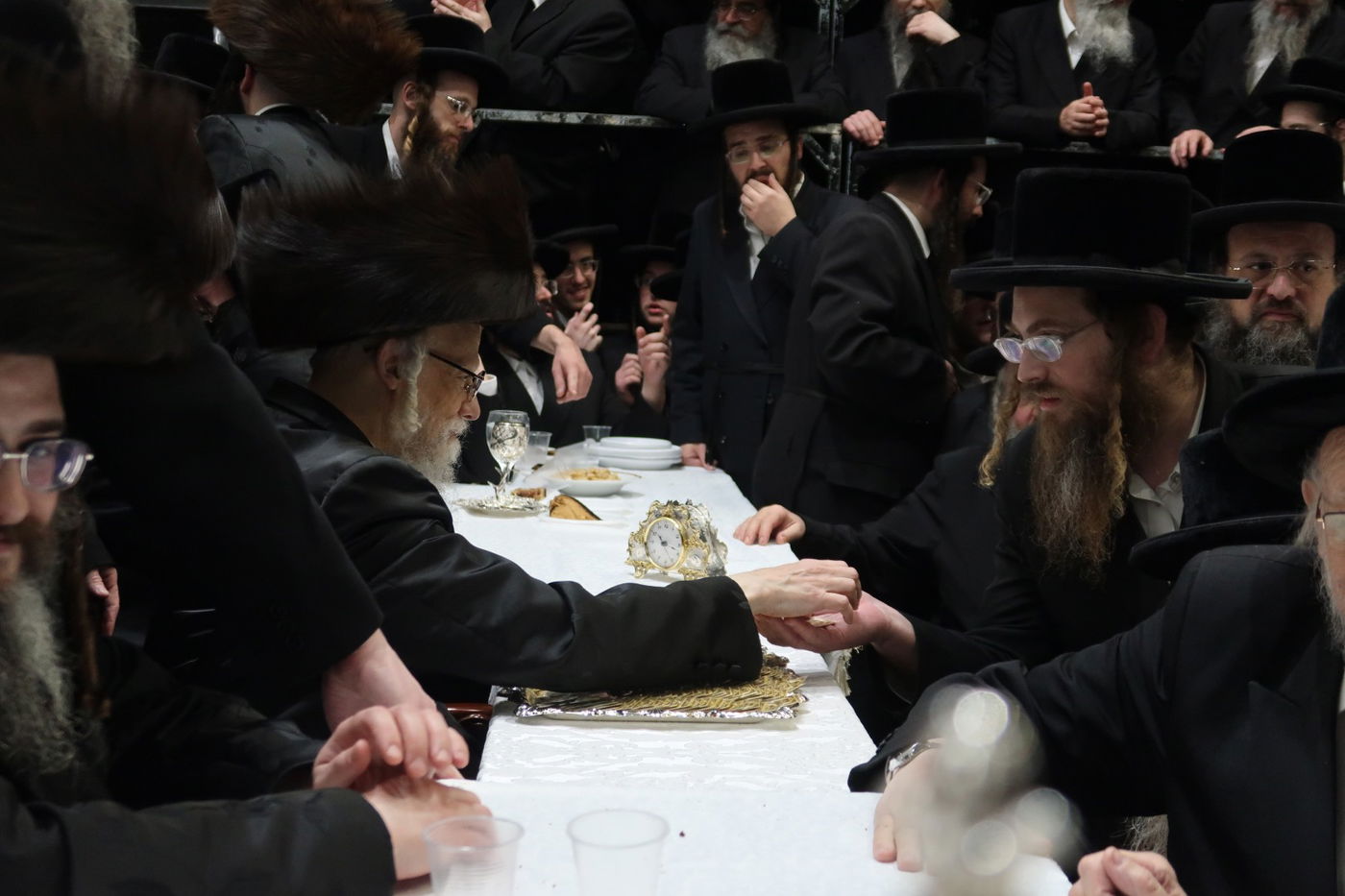 שמחת הוואכט נאכט לנין האדמו''ר מסערט ויז'ניץ