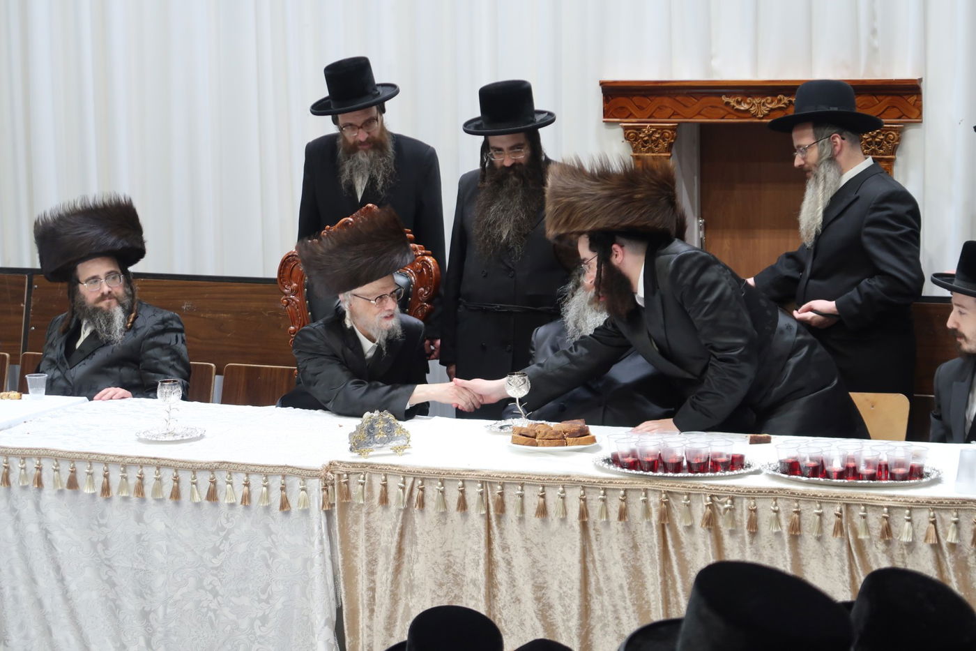 שמחת הוואכט נאכט לנין האדמו''ר מסערט ויז'ניץ