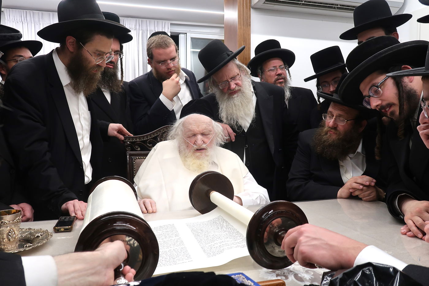 תלמידי 'שער המלך' אצל הגר"מ שטרנבוך