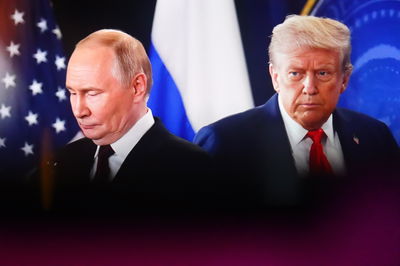 נשיא ארה"ב דונלד טראמפ ונשיא רוסיה ולדימיר פוטין