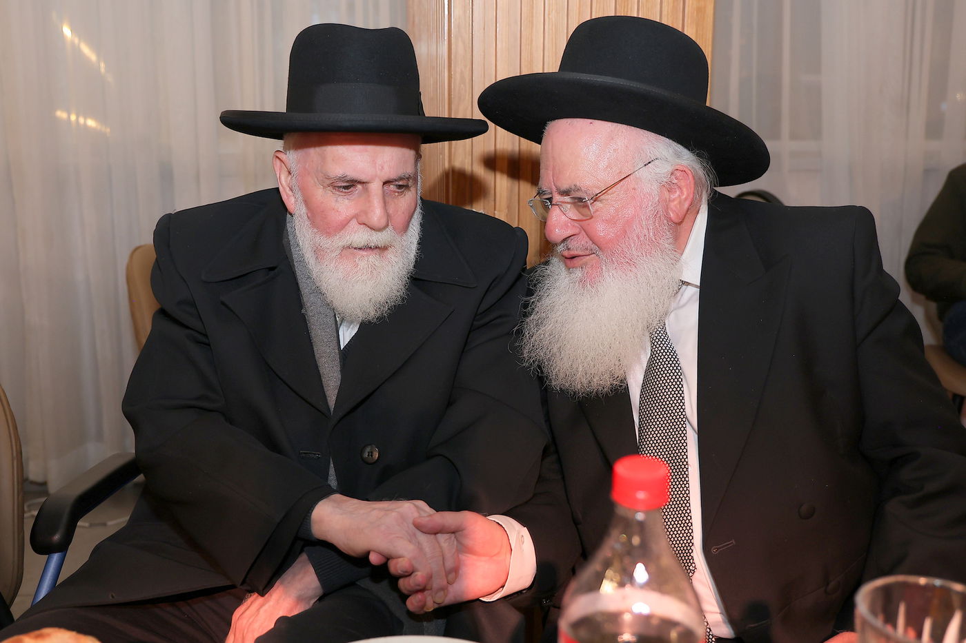 הגר"י פרץ בשמחת נישואי בן הגאון רבי שמואל כהן