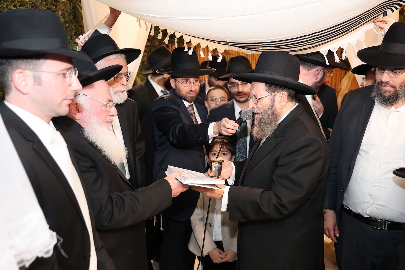 שמחת נישואי בן הגאון רבי שמואל כהן