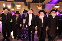 הגר"י פרץ בשמחת נישואי בן הגאון רבי שמואל כהן