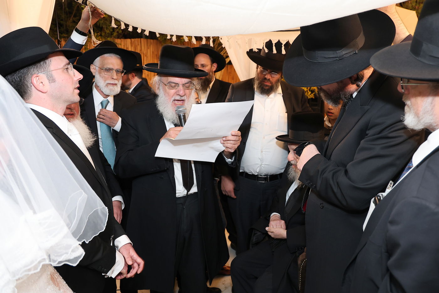 שמחת נישואי בן הגאון רבי שמואל כהן