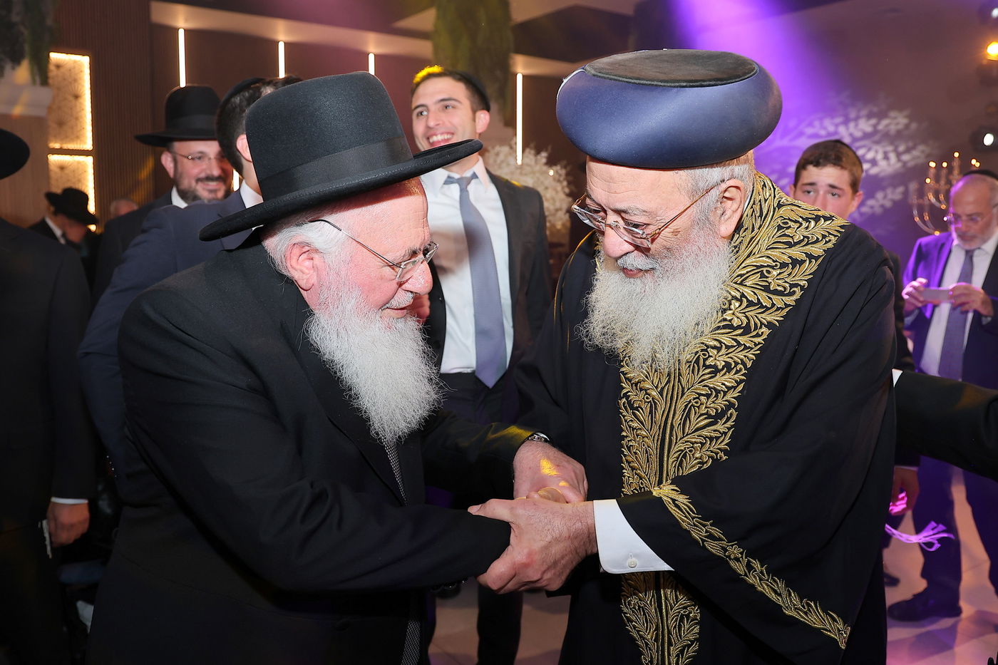 שמחת נישואי בן הגאון רבי שמואל כהן