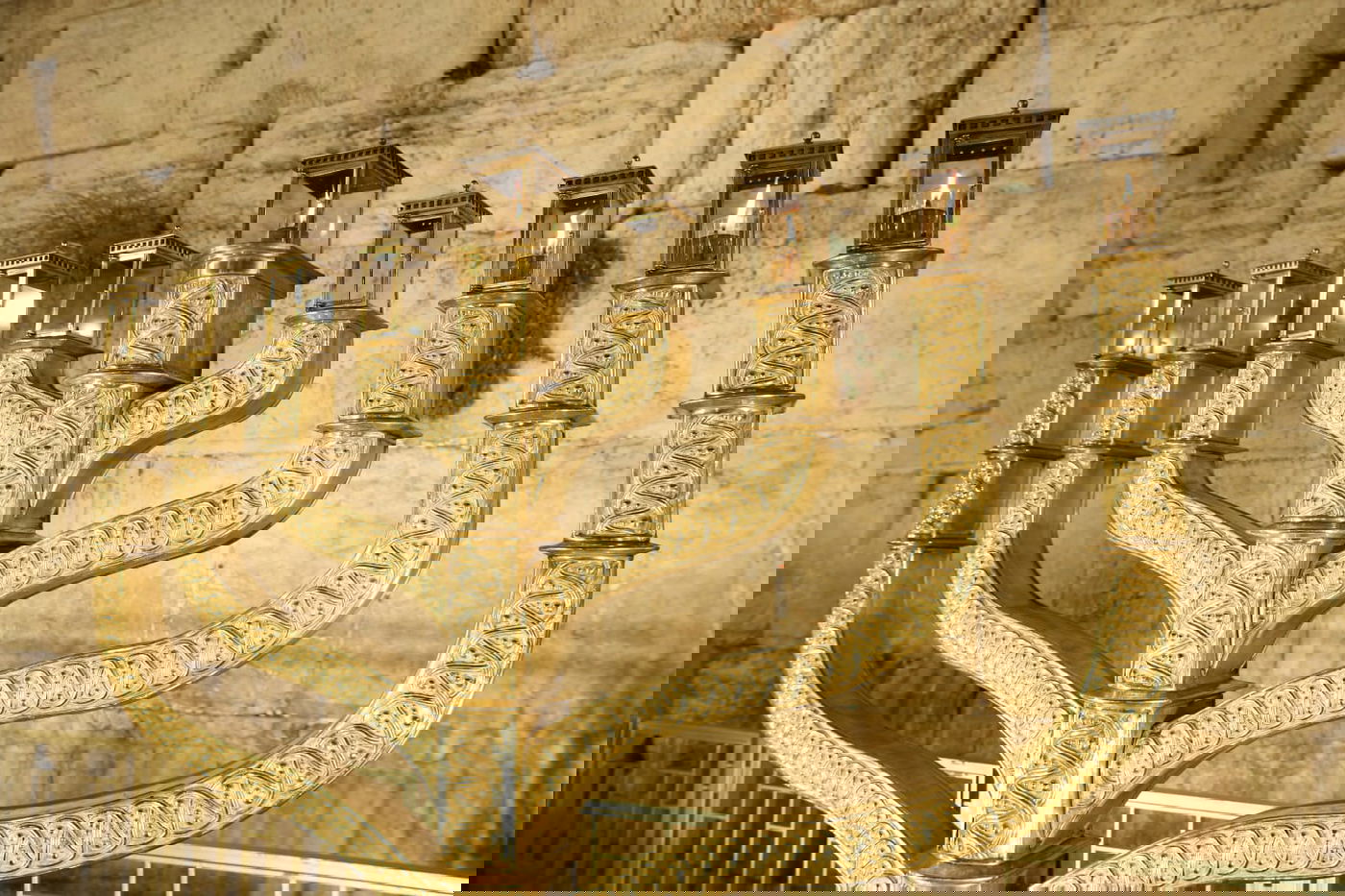 חנוכה ברחבת הכותל משנים קודמות