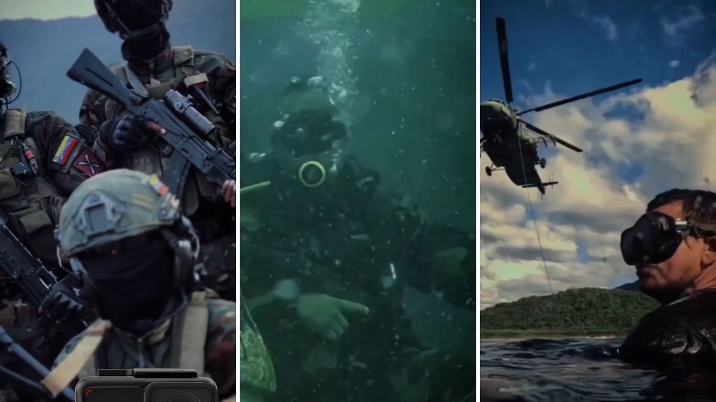 מתוך הסרטון של הכוחות המיוחדים בונצואלה