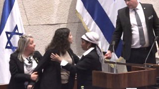 הח"כית סולקה מהדוכן: "נתניהו מאפינר, ראש ארגון פשע" | צפו במהומה