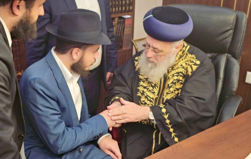 הראש"ל נפגש עם הבחור ששוחרר מהכלא הצבאי: "רואים שעוצרים בעיקר את הבחורים הספרדים"