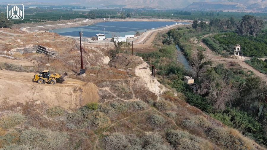 העבודות להקמת המכשול הביטחוני בגבול ירדן
