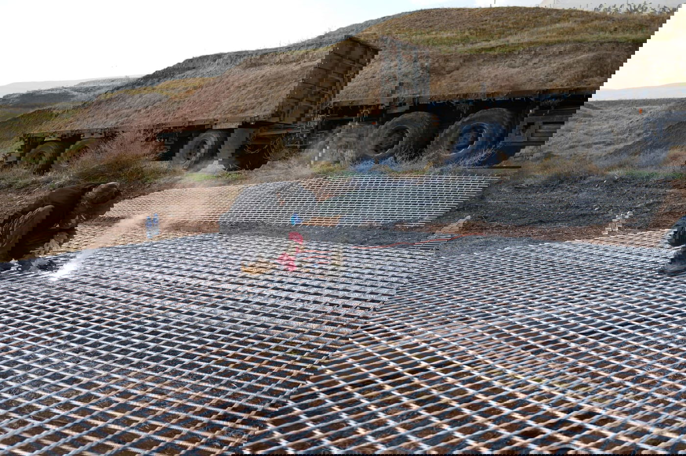 העבודות להקמת המכשול הביטחוני בגבול המזרחי