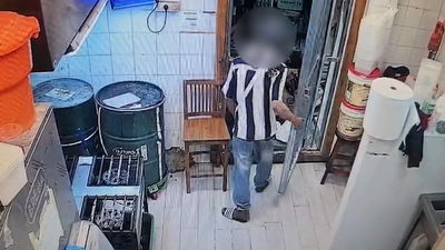 פרץ פעמיים למסעדה וגנב רכוש רב - עד שנעצר | תיעוד הפריצה