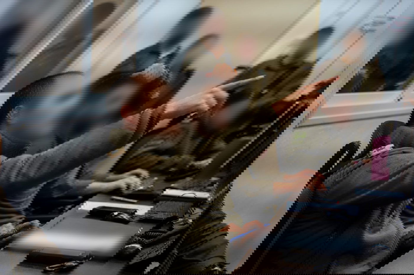 מפקדי וכוחות חטיבת 'ההרים' (810) בתרגיל בגזרת הר החרמון ובהר דב הלבנוני